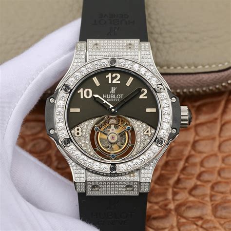 hublot diamond tourbillon|hublot tourbillon for sale.